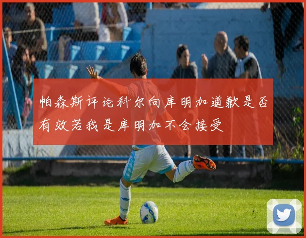 帕森斯评论科尔向库明加道歉是否有效若我是库明加不会接受